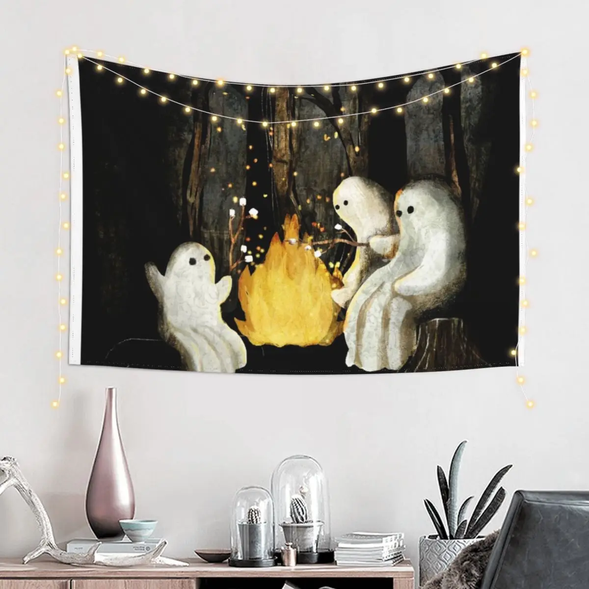 Зефир и истории призраков гобелен на стене аксессуары для домашнего декора