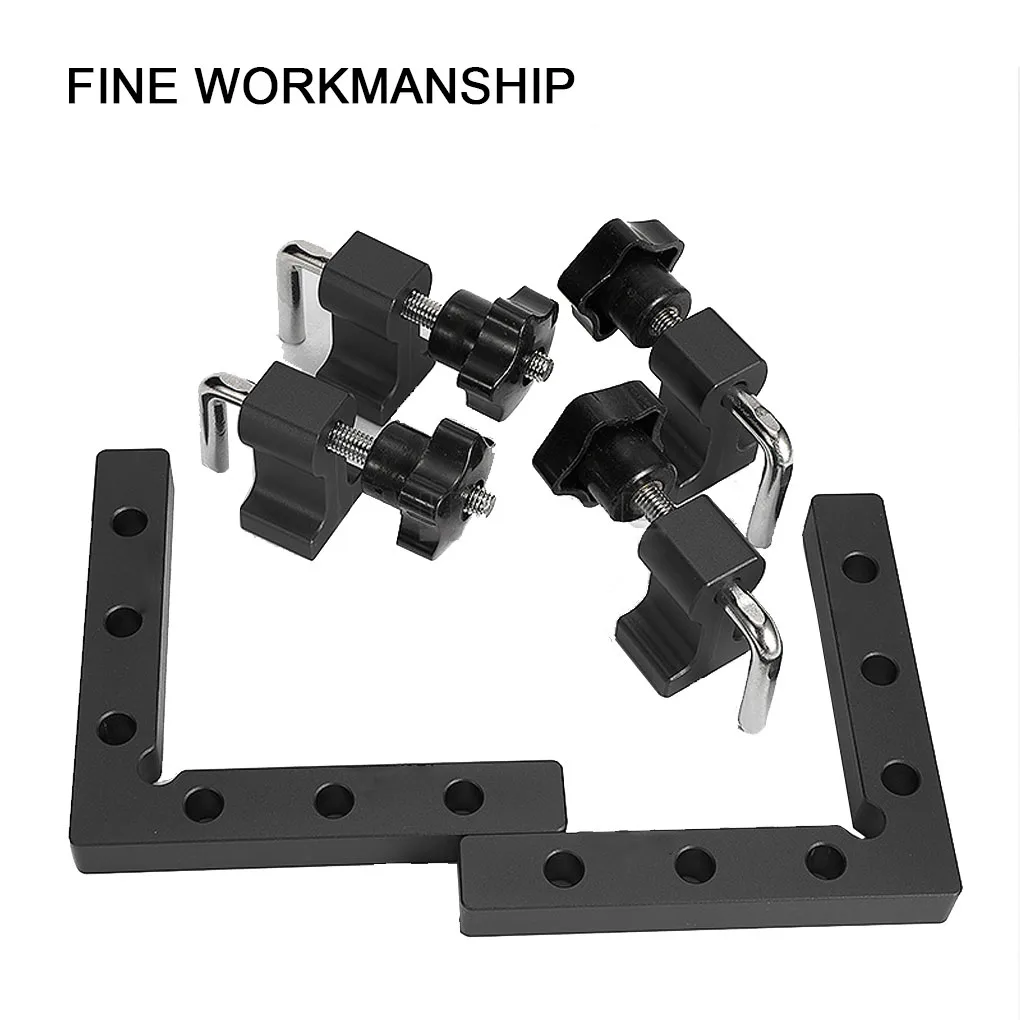 

90 Degree Right Angle Clamps Carpenters Tools L-Shaped Fixing Clamp
