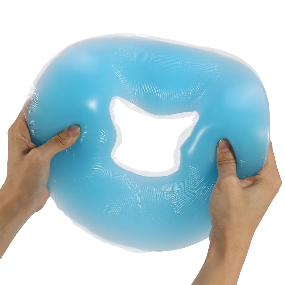 

Soft Silicone SPA Massager U Pillow Permanent Makeup Tattoo Lying Pillow Beauty Skin Care Overlay Face Relax Cradle Cushion Pad