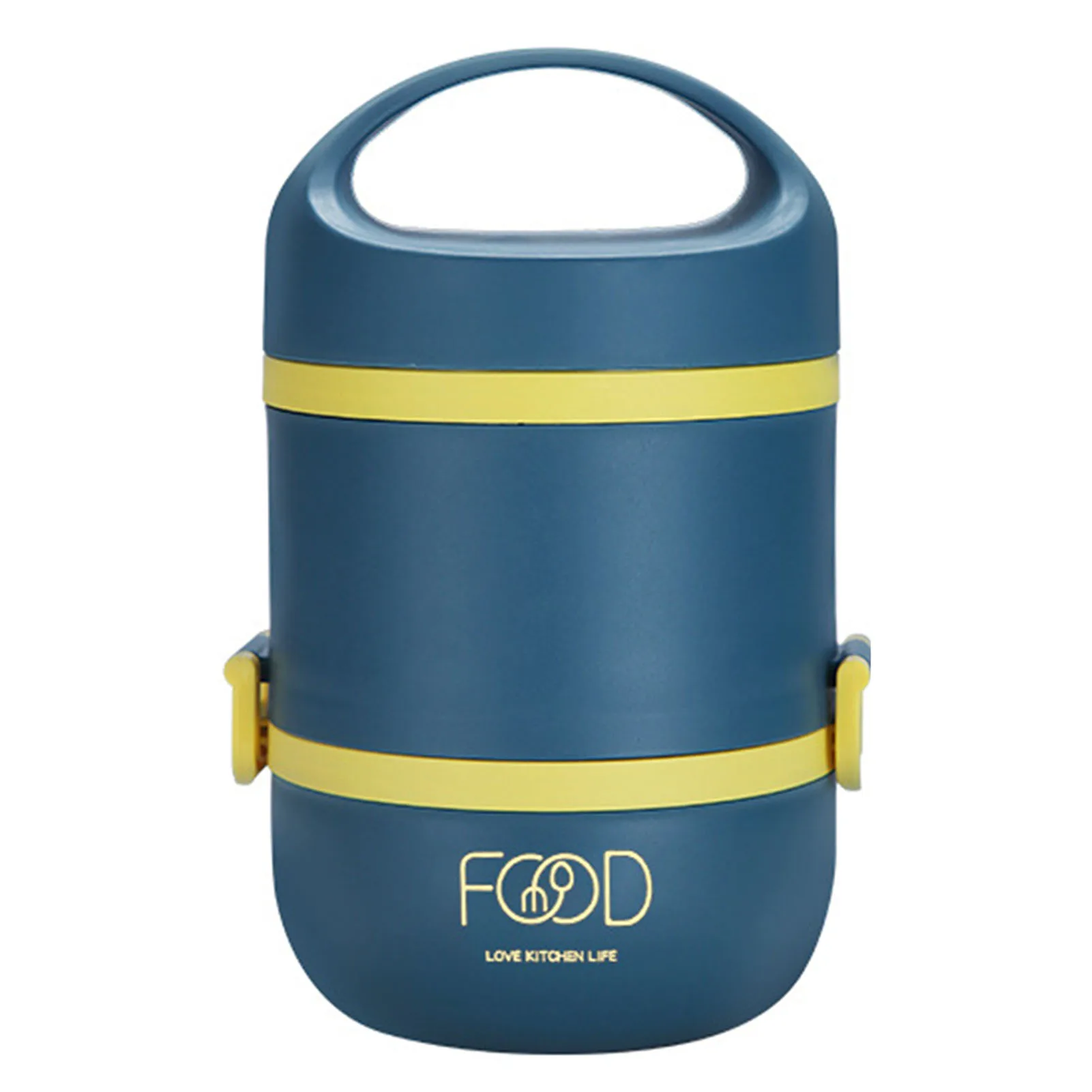 

Ланч-бокс из нержавеющей стали с отдельными ячейками, прочный бокс для ежедневного офиса, школы, ужина gass