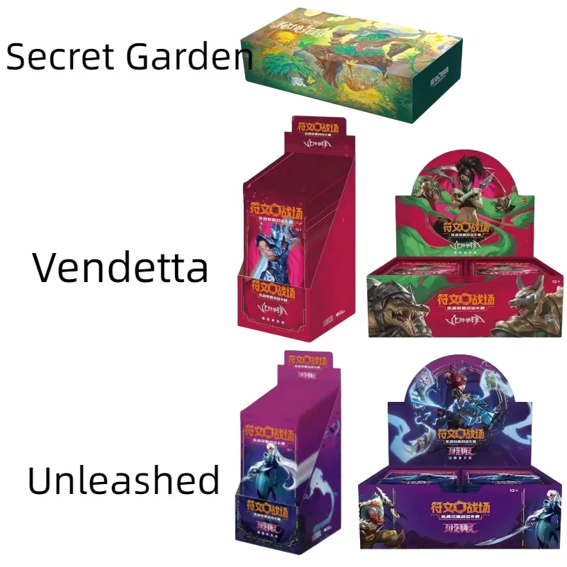 Фото Новая распродажа: Оригинальные бустерные наборы ShiningSoul Riftbound TCG серии Unleashed и Vendetta, тома 3 и 4, китайское издание, коллекционные карты-сюрпризы №3