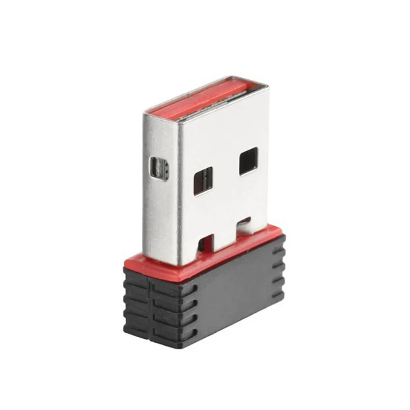 1Pc Mini USB 2.0 WiFi Wireless Adapter 150Mbps 150M Network LAN Card 802.11 fit for Apple Macbook Pro Air Win Xp 7 8 | Компьютеры и
