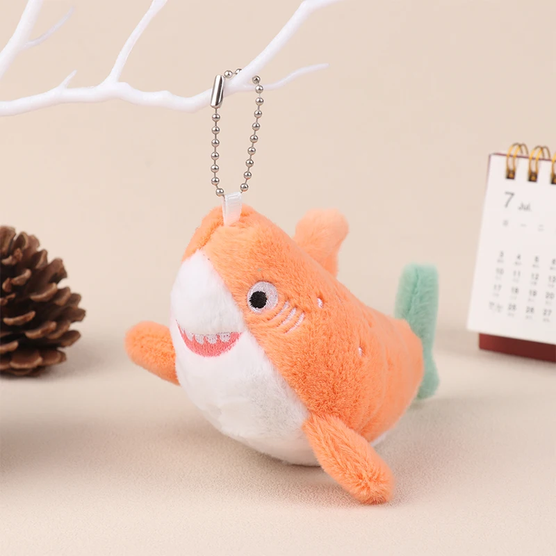 1 х мультяшный фрукт Акула плюшевая игрушка арбуз оранжевая искусственная мягкая