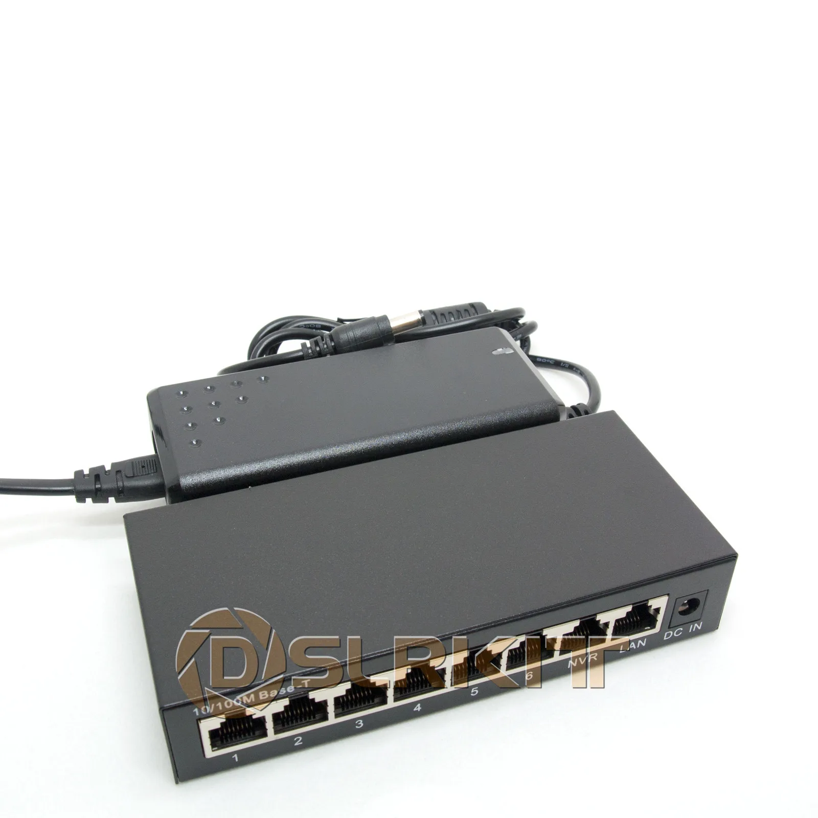 DSLRKIT 12 В 72 Вт 5 портов 4 PoE Инжектор Power Over Ethernet коммутатор 4,5 +/7,8- DSLRKIT 12 В 72 Вт 5 портов 4 PoE Инжектор Power Over Ethernet коммутатор 4,5 +/7,8-
