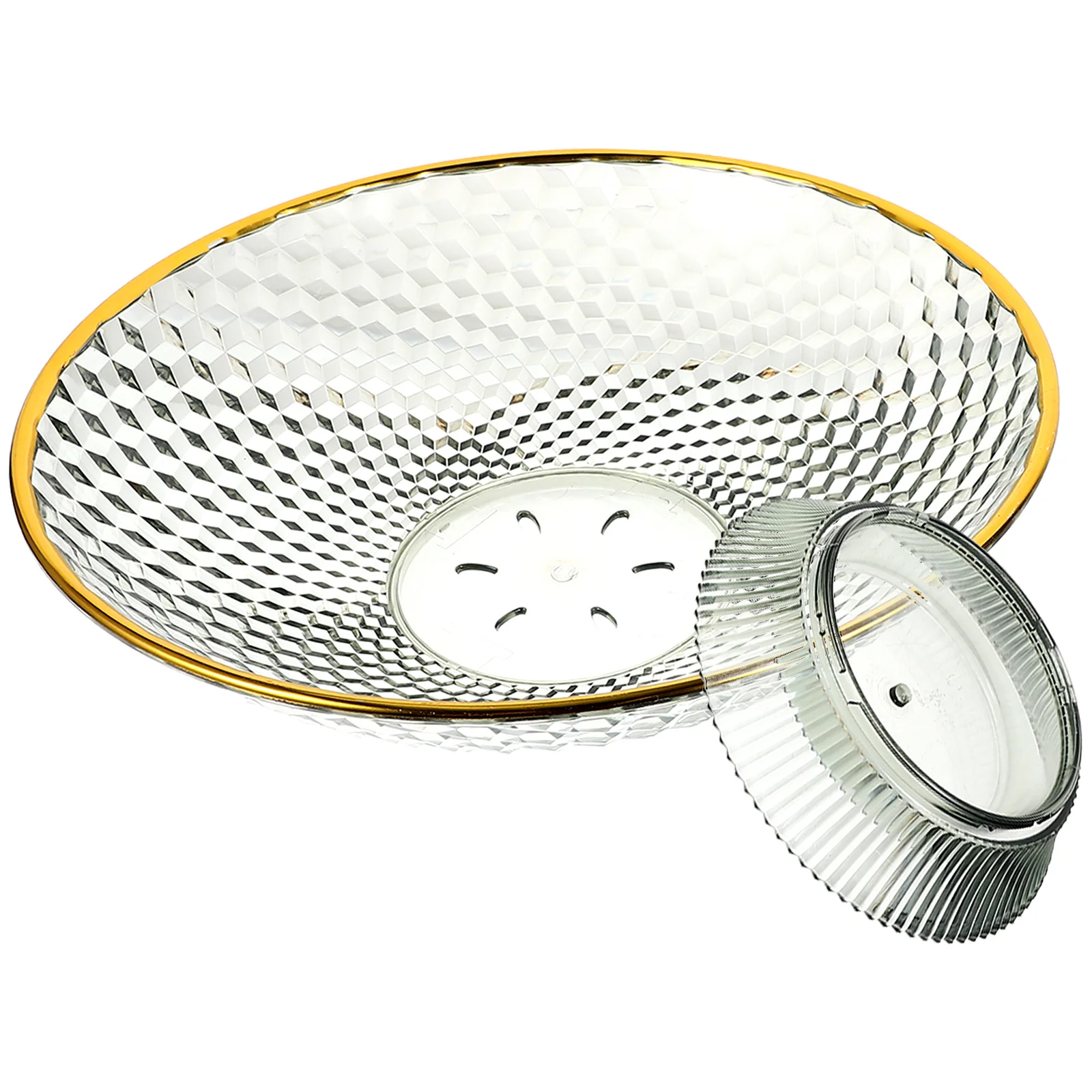 

Прозрачная тарелка для фруктов, высокий поднос для фруктов, тарелка для конфет, туалетных принадлежностей, держатель для десертов