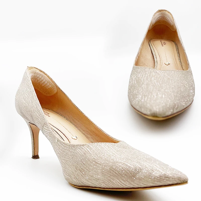 Silicone Gel heel protector soft Cushion Massage Foot feet Care Shoe Insert Pad Insole shoes accessories insoles for shoes