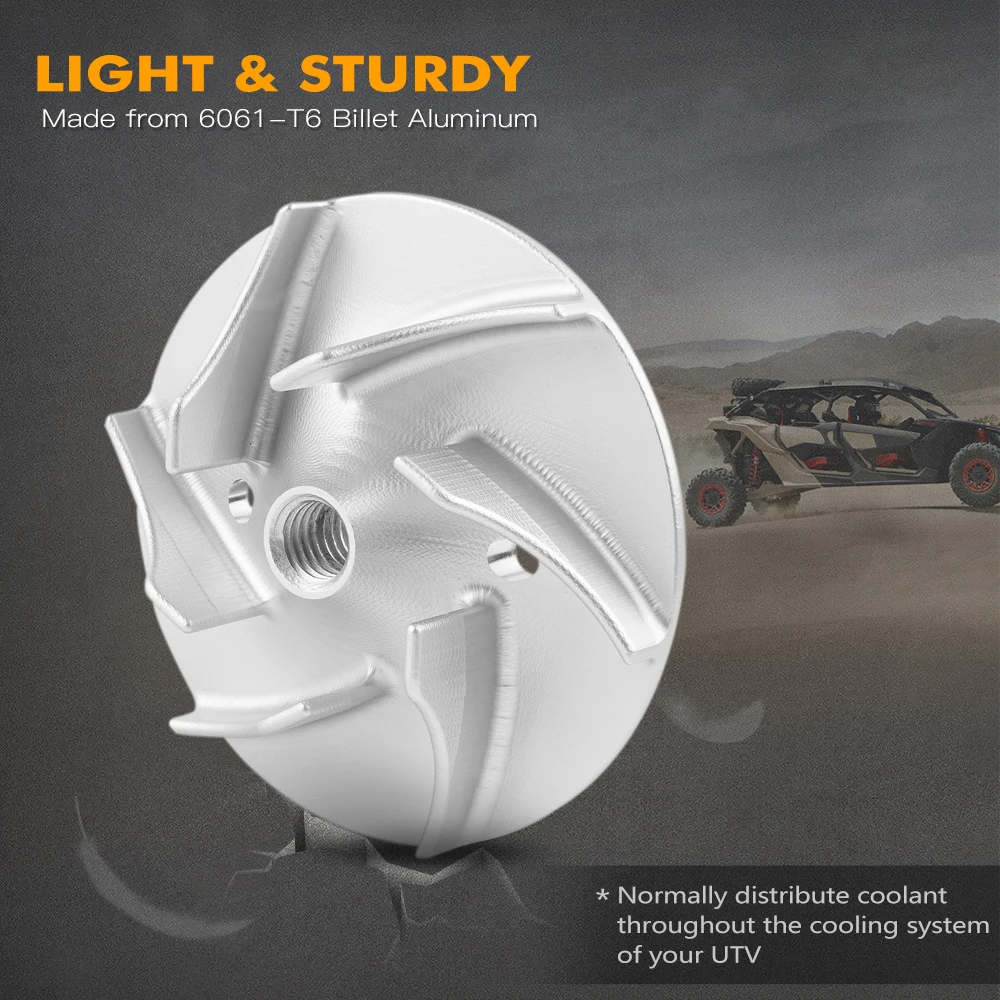 Крыльчатка водяного насоса UTV X3 для Can-Am Maverick 4x4 XRC XMR XDS Turbo DPS 2017-2021 # 420822750