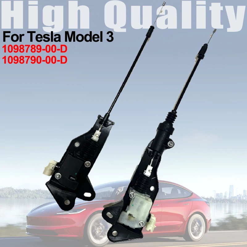

Для Tesla Model 3 замка капота привода крышки передняя вторичная 2017-2022 1098789-00-D 1098790-00-D автомобильные аксессуары 1 шт. 1 пара