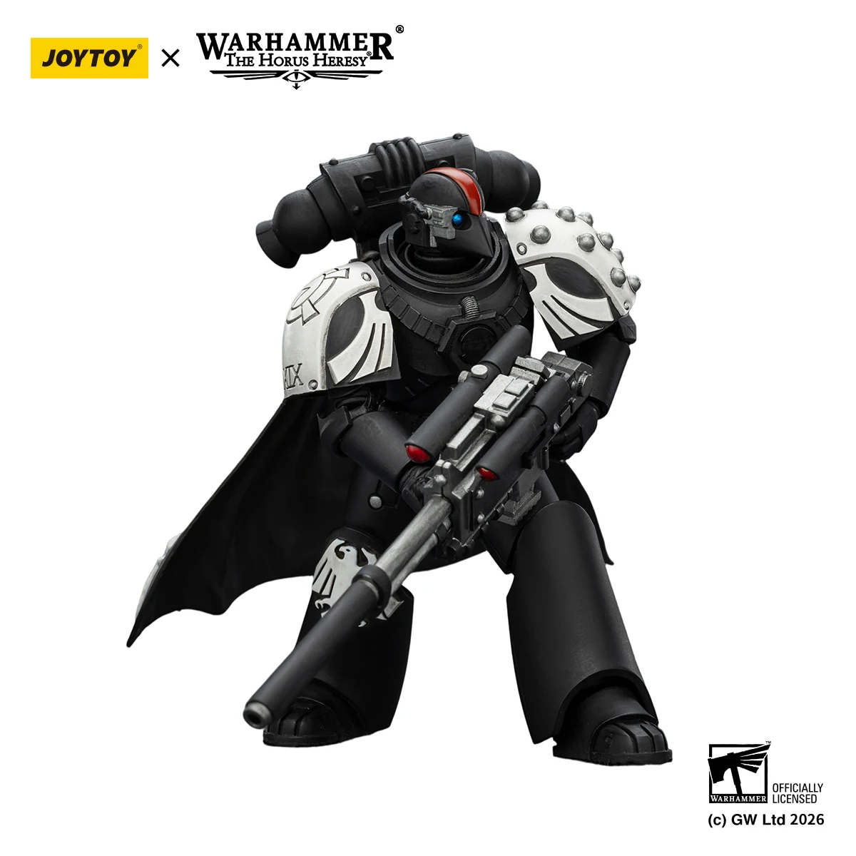 Фото JOYTOY Warhammer 40K Raven Guard Mor Deythan Shade с винтовкой Nemesis Bolt, Mor Deythan с винтовкой Nemesis Bolt, 1/18 №1
