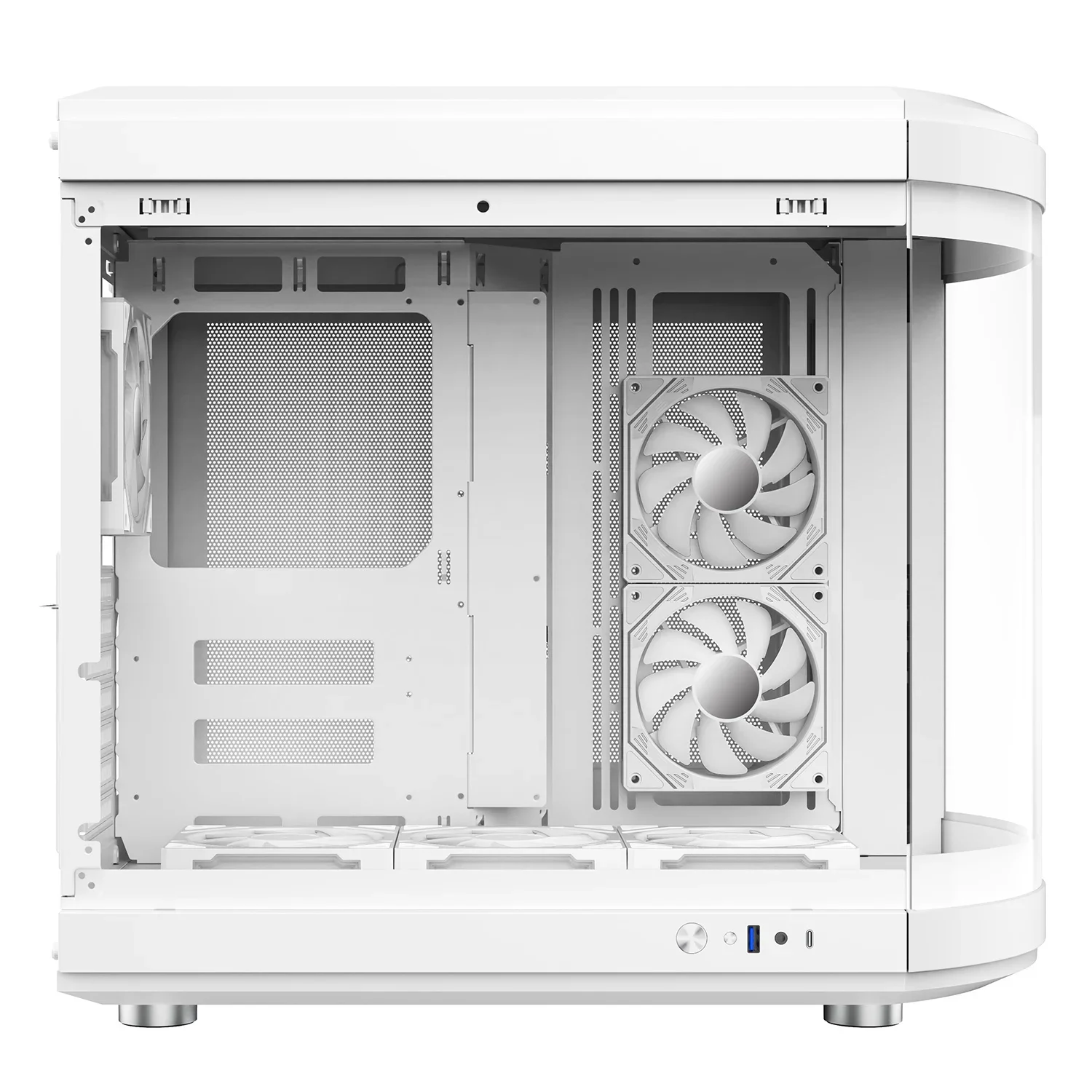 Белые геймерские компьютерные чехлы Оптовая заводская цена OEM ODM Чехлы для