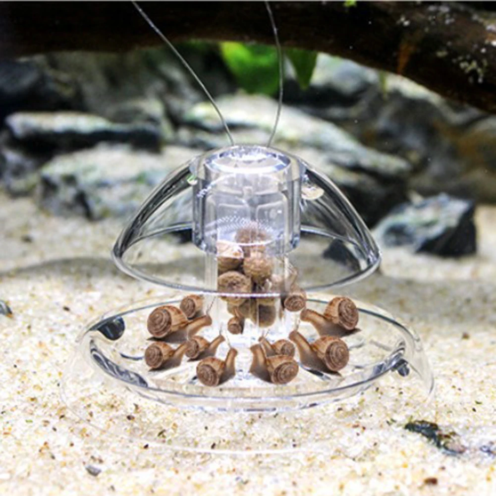 

Snail Catcher Aquarium Snail Trap Plants Planaria Pest Catch Box For Aquarium Fish Tank Snail Removal Device