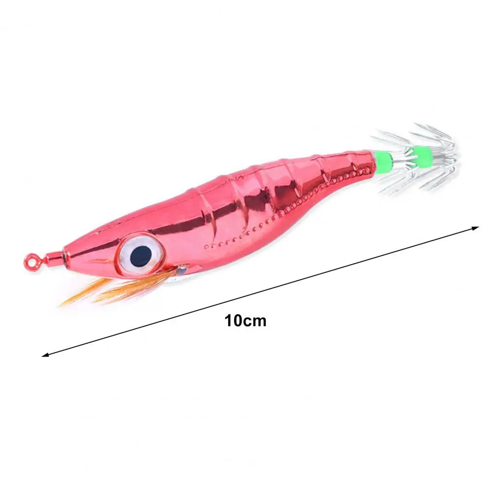10 см компактная искусственная приманка для морского окуня кальмара креветки