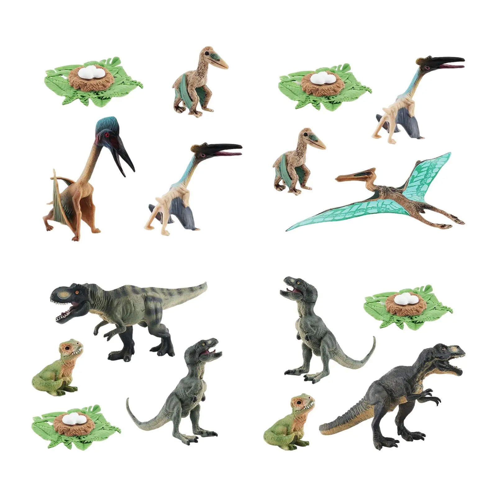 

Реалистичные фигурки динозавров с жизненным циклом, обучающая игрушка, Когнитивная детская фигурка для дошкольного возраста