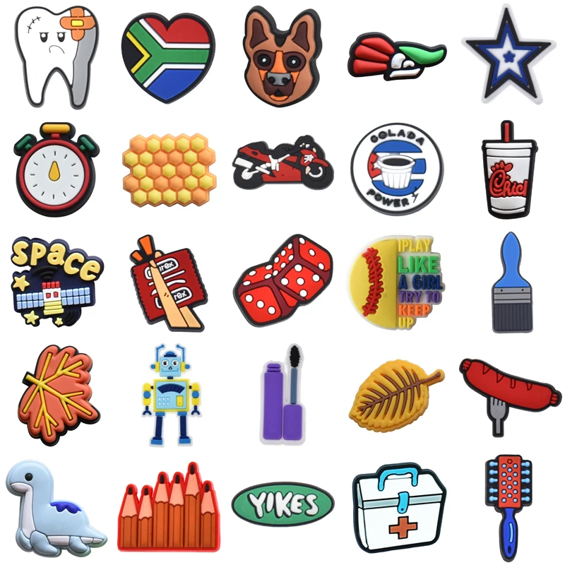 

Gifts Girl Packs Boy Shoes Accessories Wholesale Bulk Shoe Charms Men Women Charm Decorations for Crocs Set Jeans Kids Para Pins