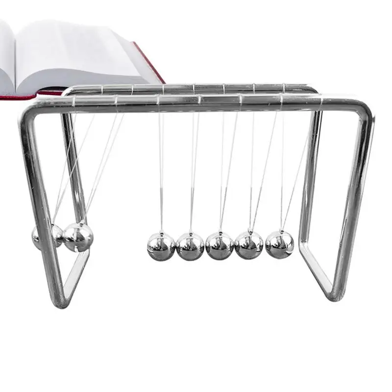 

Кинетические шарики для украшения дома Newtons Cradle, украшение для стола, научное обучение и научная физика