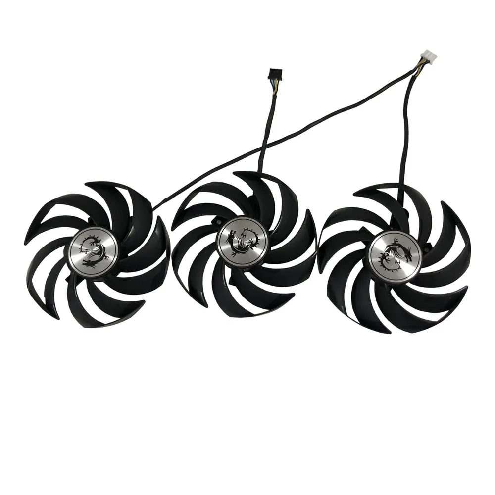 Видеовентилятор VGA PLD09210B/S12HH для MSI GeForce RTX 3070 GAMING X TRIO SUPRIM-X 8G GPU |