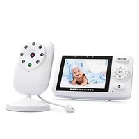 2021 hot sell 3 5 inch video baby monitor two way audio long range infrared night vision lullabies and high
