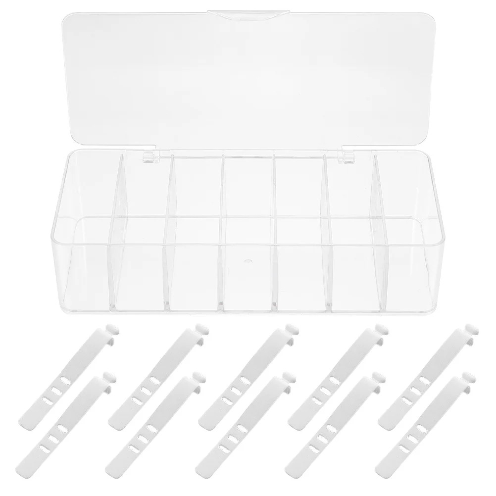 

Box Cable Organizer Storage Cord Case Travel Power Electronics Wire Holder Portable Desk Charge Management Hider Carrying