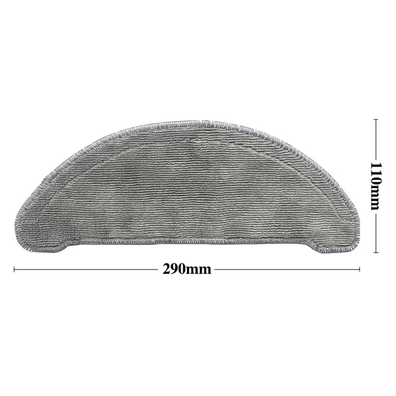 

13Pcs Main Brush Mop Cloth Hepa Filter Side Brush Dust Bag Parts For Roidmi EVE Plus Robotic Vacuum Cleaner Accessories