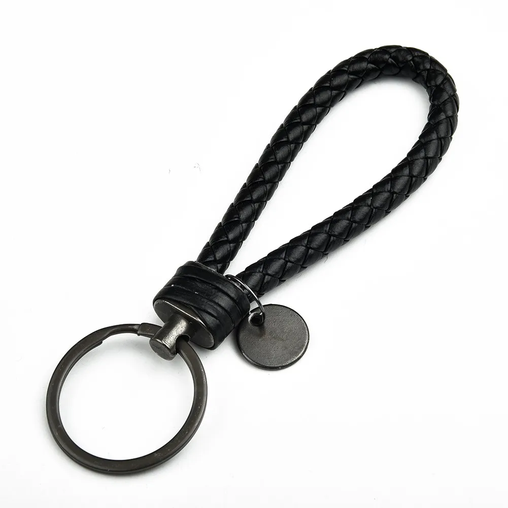 

Car Key Ring 0.012kg Black / Red Synthetic Leather Rope 1 X Gift Key Chain Leather Strap Universal Accessories