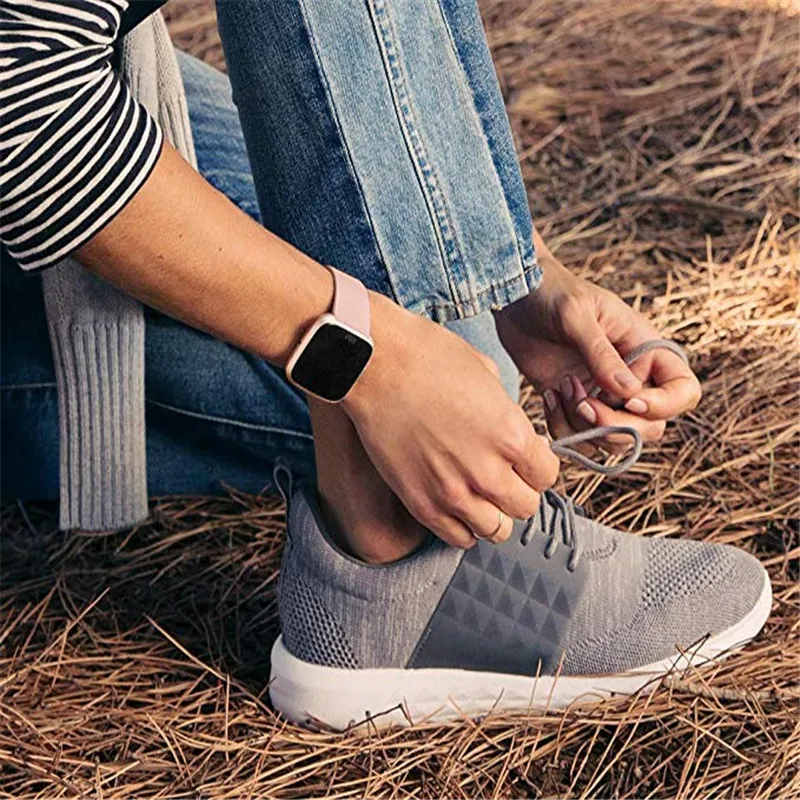 Soft Silicone Secure Adjustable Band For Original Fitbit Versa 2/Versa Lite Band Wristband Strap Bracelet Fit Bit Watch Straps