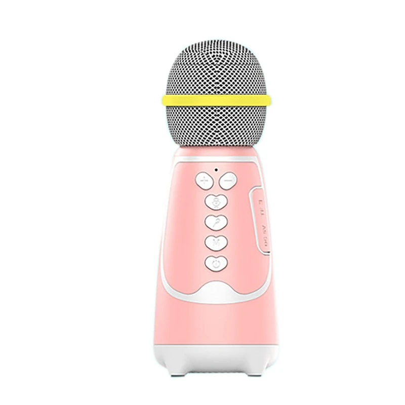 

-Bluetooth Wireless Microphone Portable Handheld Karaoke Live Party Singing Microphone For Mobile Phones