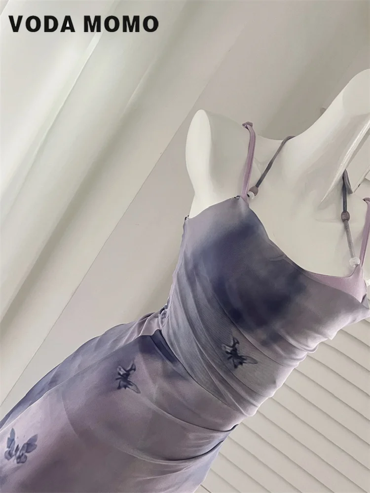 Женское винтажное платье с открытой спиной облегающее Сетчатое в стиле