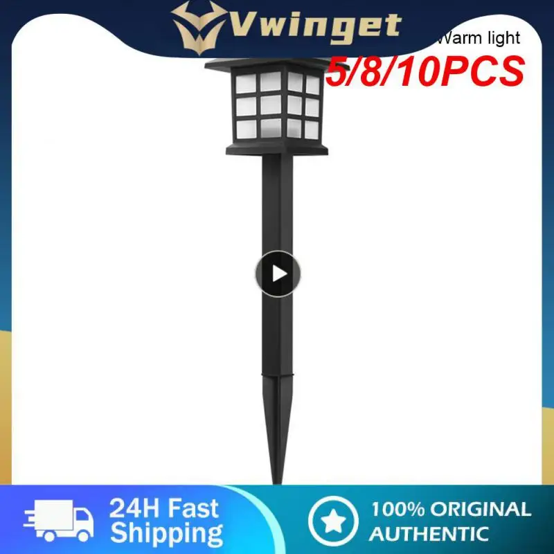 

5/8/10PCS Abs Pathway Lights Landscape Lawn Lamp Outdoor Mini Garden Light Solar Lights Outdoor Ip65 Solar Lamp Rainproof