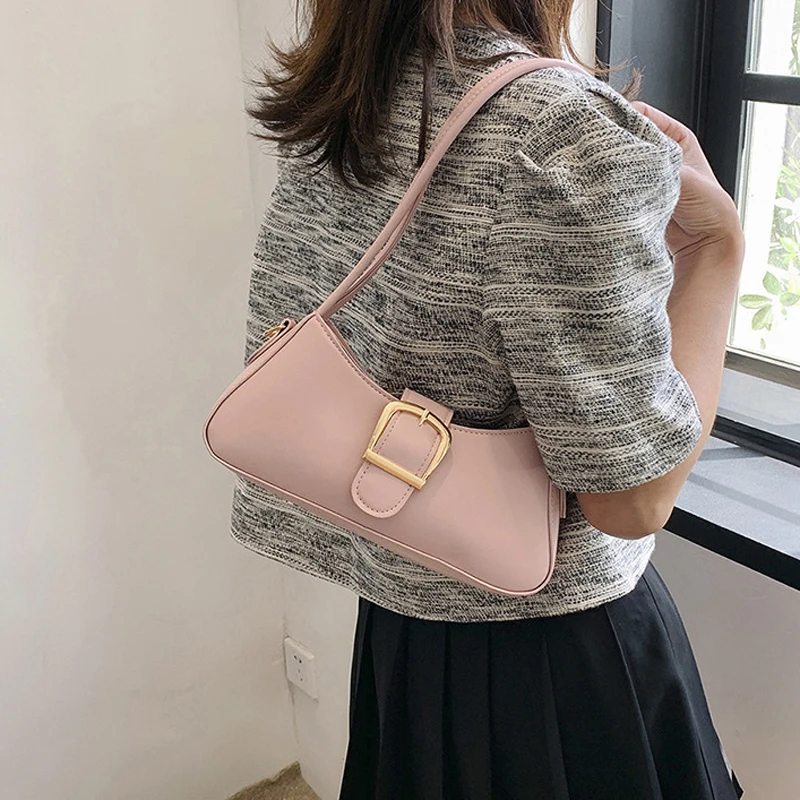 2023 New Trend Women's Bag Fashion Simple Shoulder Bag Luxury Designer Brand Crossbody Bags High Quality Ladies Armpit Handbag