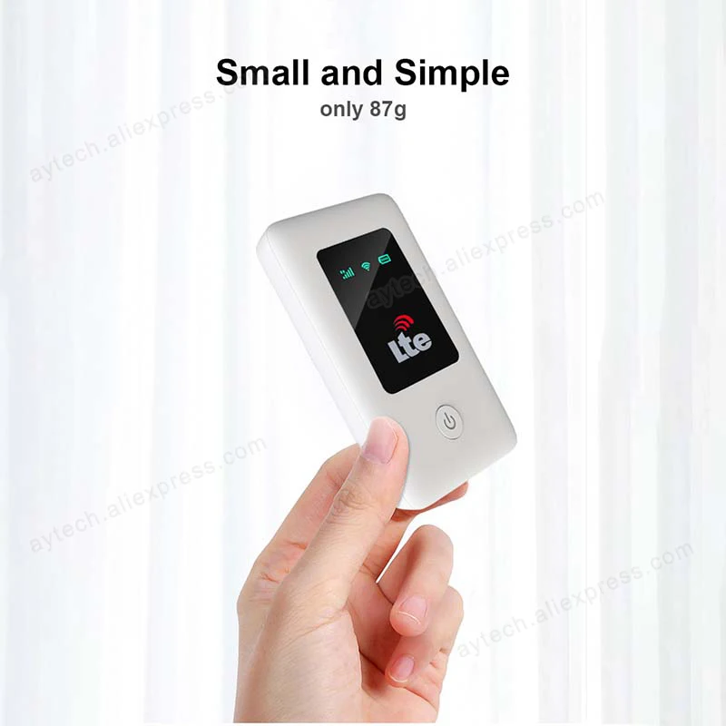 4G беспроводной маршрутизатор lte Wi-Fi Модем Sim-карта MIFI Карманный Т-спот со