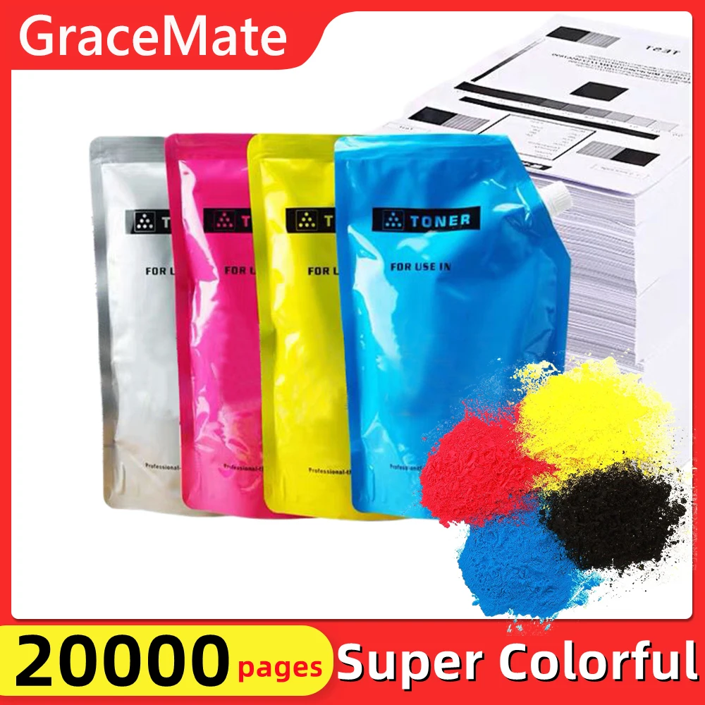 

500g Toner Powder Printable 20000 Pages Compatible for HP 125A CB 540A 541A 542A 543A LaserJet CP1525n CP1525nw CP1526nw Printer