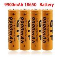 2021 new 9900 mah 18650 lithium battery rechargeable 9900 mah lithium battery 3 7 v strong light flashlight rechargeable battery
