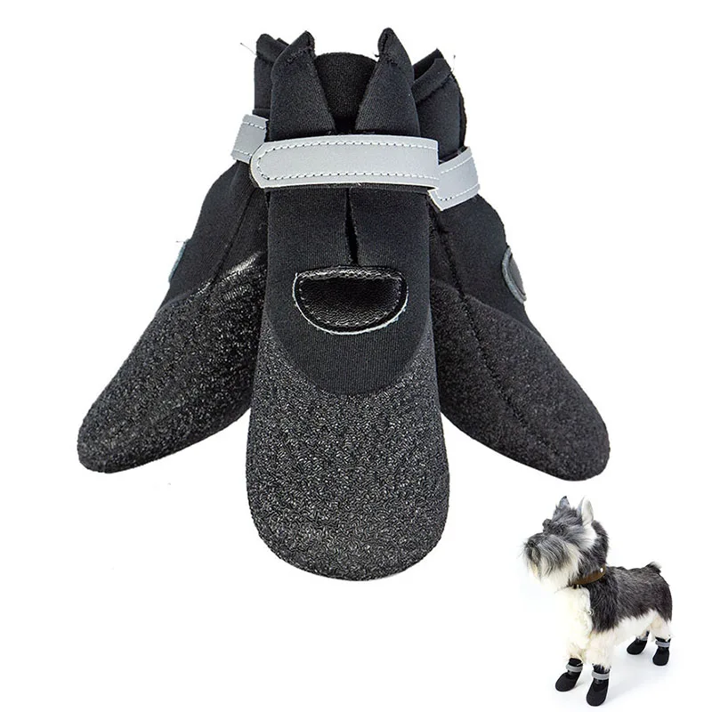 

Dog Waterproof Shoes Pet Reflective Winter Anti-slip Breathable Boots for Small Large Dogs Puppy Booties Outdoor Protector Socks
