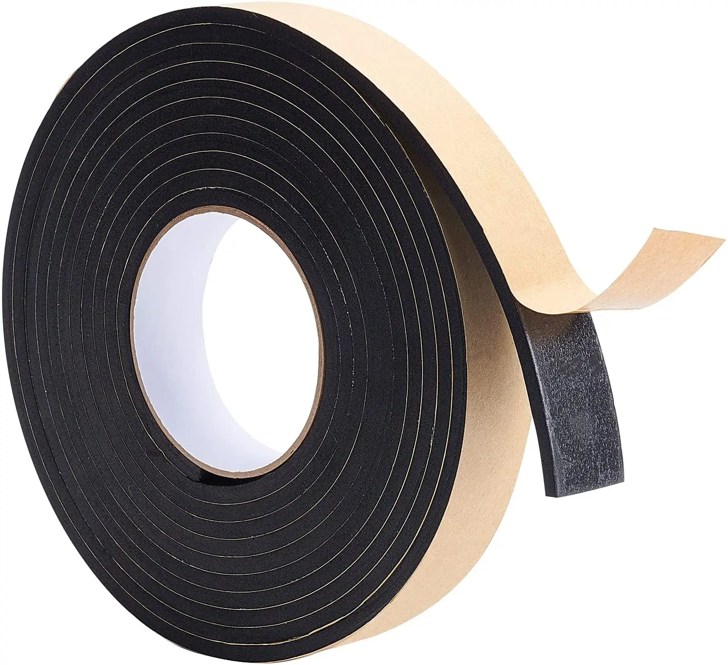 

5m/roll Total 32.8 Feet Thick High Density Window Foam Strip 1.18Inch Width Single-Sided Adhesive EVA Seal Foam Strip