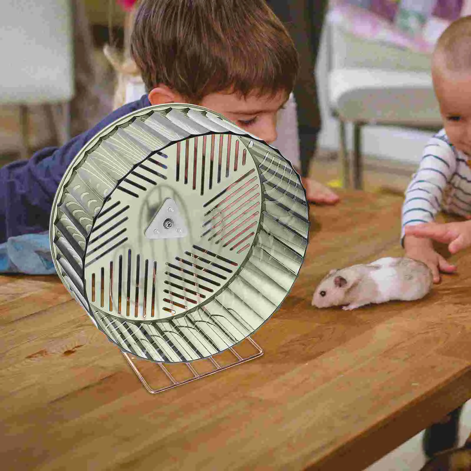 Беговое колесо для хомяка бесшумная шиншилла стабильный ежик клетка упражнений