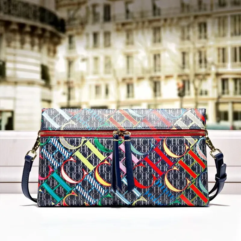 

100% натуральная кожа 2023 Новинка CHCH HCHC Сумка-конверт через плечо дизайнерские сумки кошелек и Сумки Sac Luxe Femme Gg