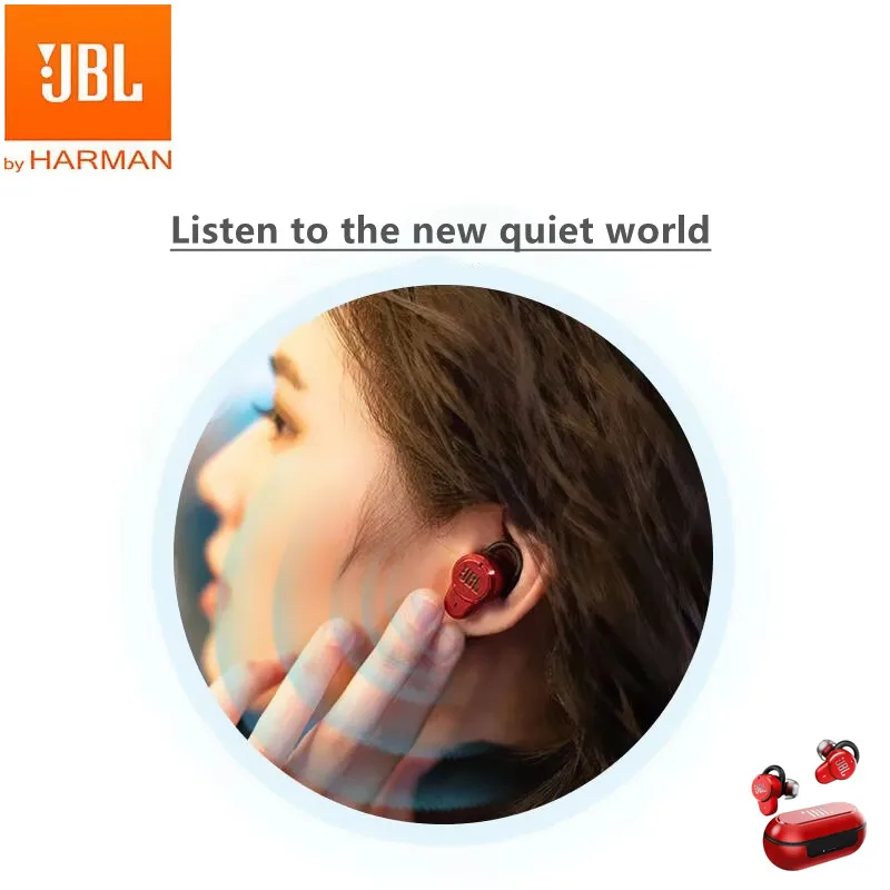 TWS-стереонаушники JBL T280 с поддержкой Bluetooth и микрофоном |