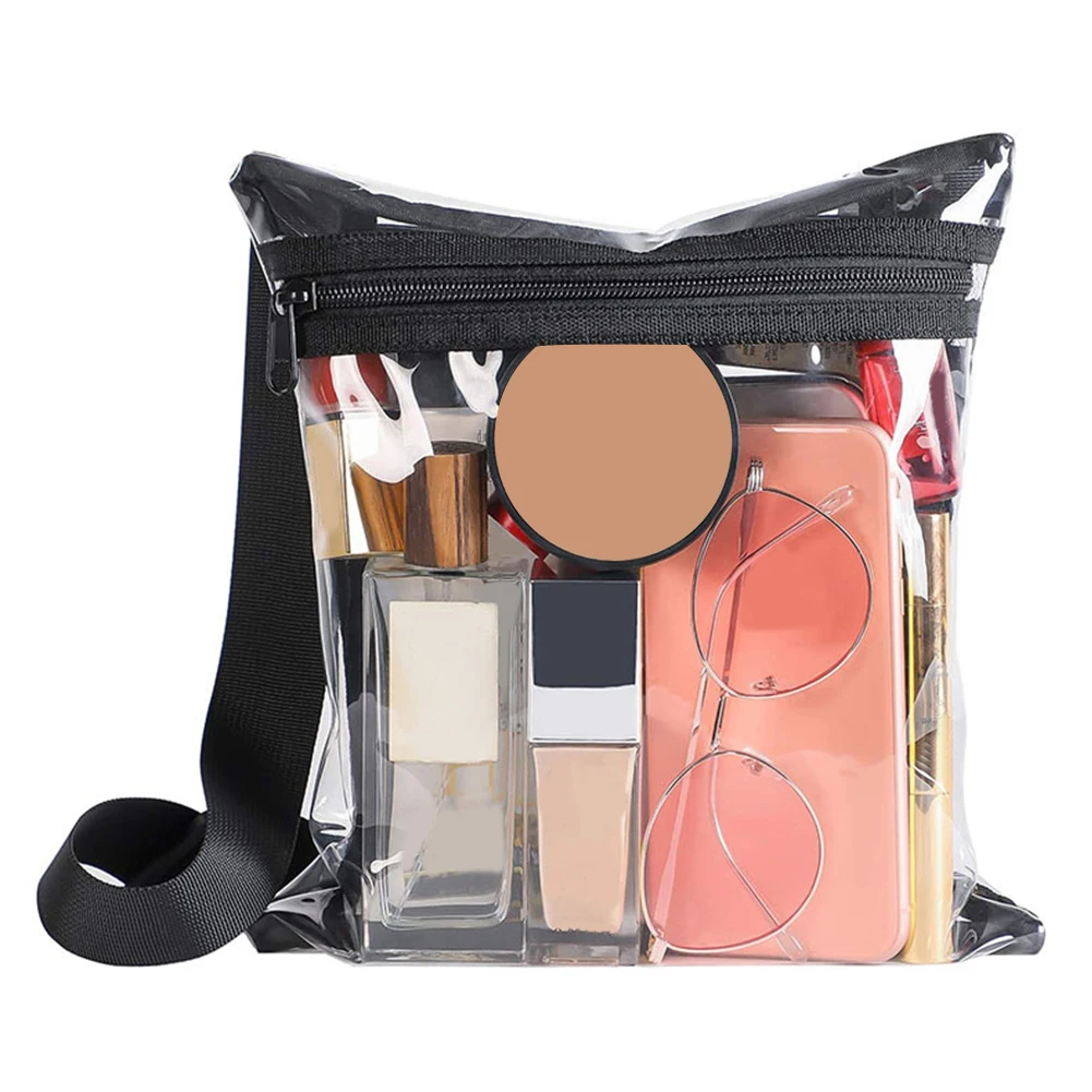 

Fashion Female Bags Wide PVC Shoulder Strap Shoulder Messenger Pack Summer Small Heart Bag for Friends Birthday Festival Gift
