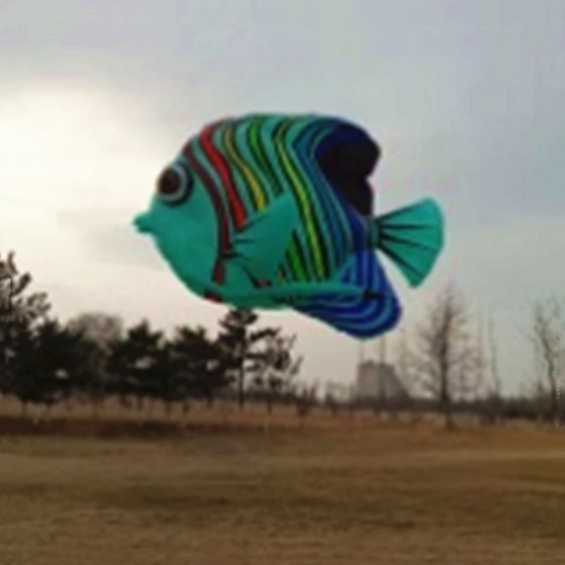 Большой рыбный воздушный змей подвеска для взрослых летающие мягкие воздушные
