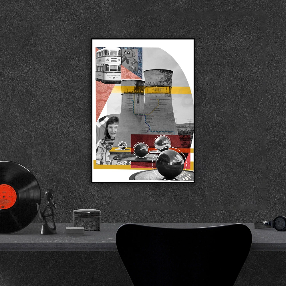 Что онаффилд знаменитости для дизайна плаката из шеффилда иллюстрации города