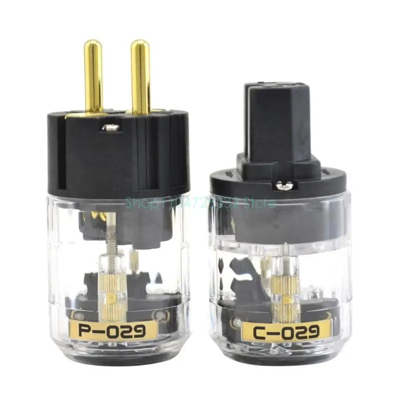 1 SET P-029E & C-029 EU Power Pult Pult Pult Pult IEC Разъем IEC для кабеля питания (art.: 3920cdcb8871b) - 3920cdcb8871b