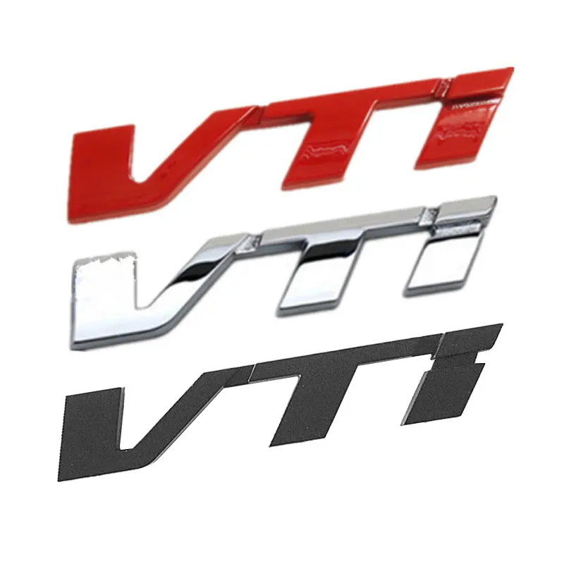 

VTI Letter Number Emblem Car Rear Trunk Letters Emblem Badge Logo Stickers for Honda vti civic bonda crv zr-v accesories