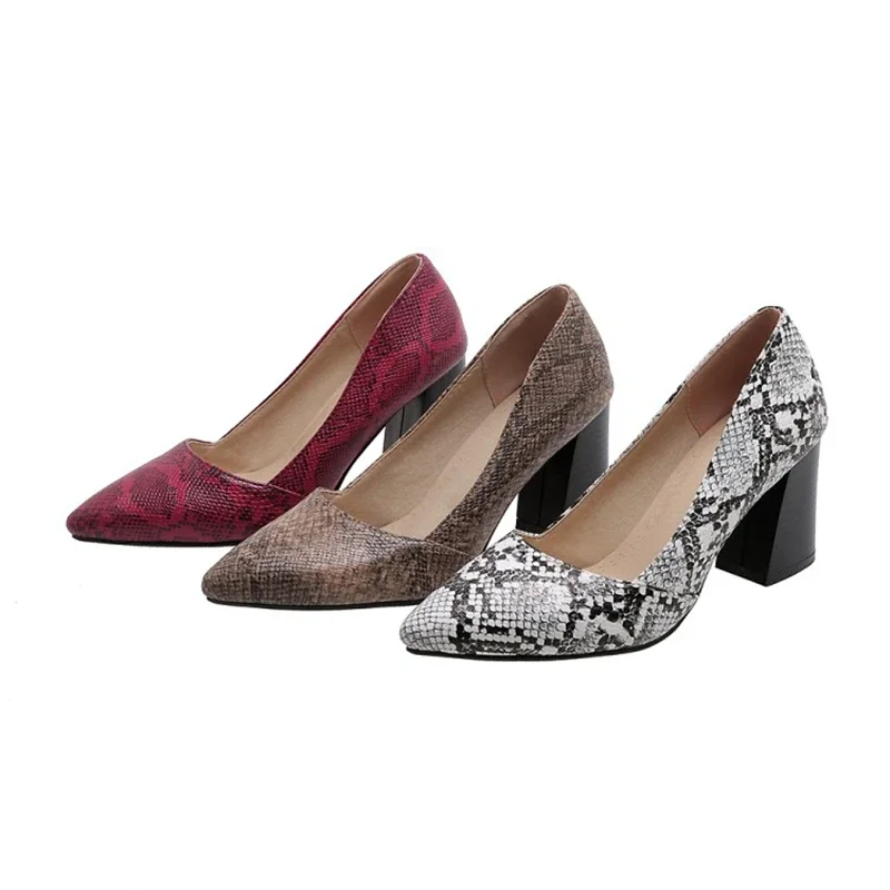 Женские кожаные туфли на платформе размеры 32-48 очень высокий каблук 8 см