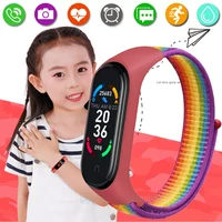 colorful kids smart watch children smartwatch for girls boys fitness tracker sport bracelet electronics clock waterproof watches