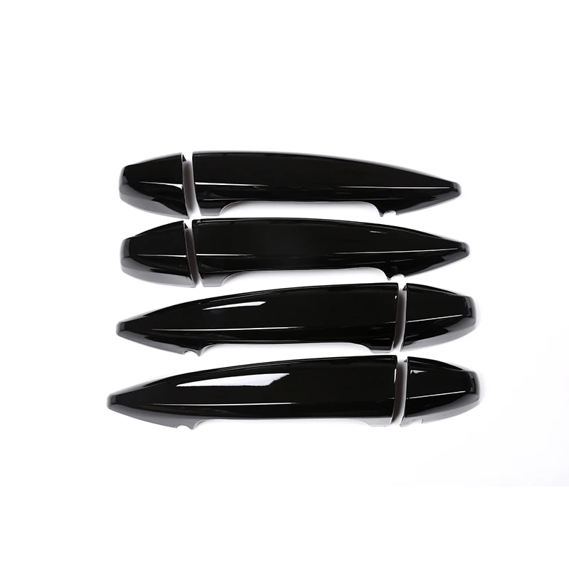 

4 шт. Стайлинг автомобиля, наружные дверные ручки, накладка, наклейки для BMW X1 X2 X5 X6 F15 F16 F47 F48, автомобильные внешние аксессуары