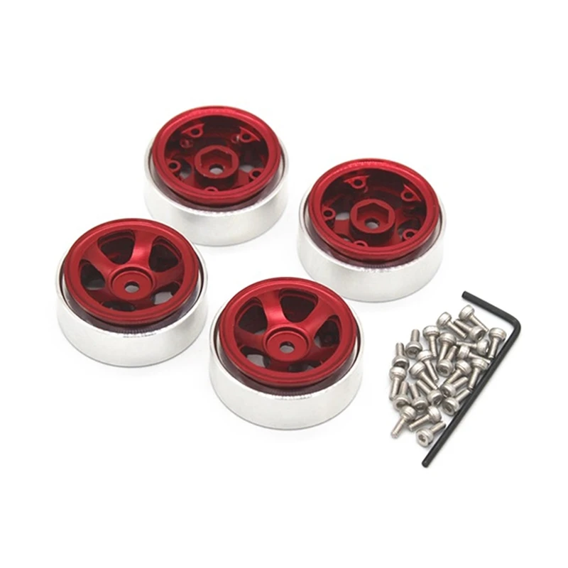 

Metal Beadlock Wheel Rim Wheel Hub For 1/18 FMS EAZYRC Rochobby Toyota FJ Cruiser Patriot Katana RC Car Upgrade Parts