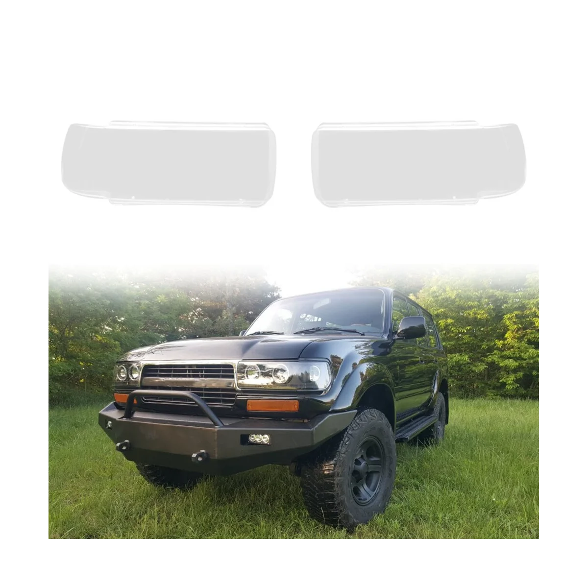 Накладка на правую фару автомобиля накладка лампу прозрачная крышка объектива