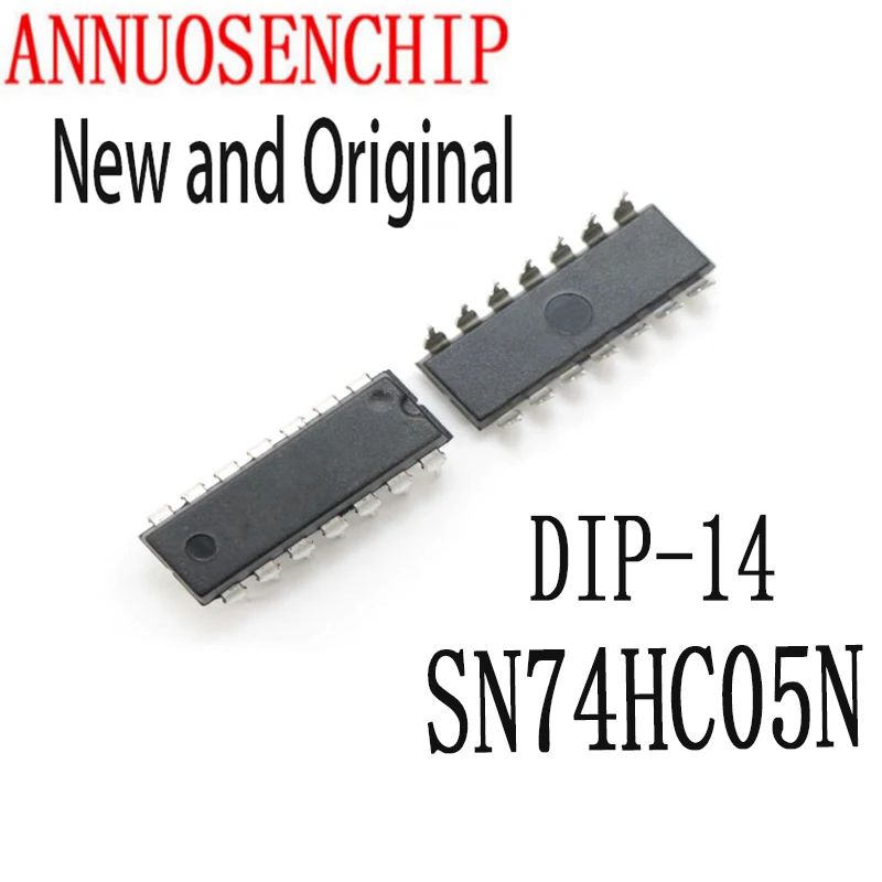 Новые и оригинальные DIP-14 SN74HC05 DIP14 74HC05 DIP HD74HC05P 74HC05N 74HC05P SN74HC05N, 10 шт.
