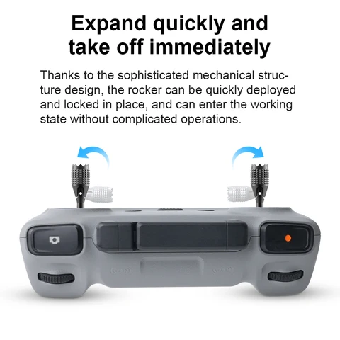 Джойстики с дистанционным управлением для DJI Air 3 RC 2/RC из алюминиевого сплава для DJI Mini 3 Pro/Mini 3/Mavic 3 Pro/Mini 4 Pro, аксессуары для дронов
