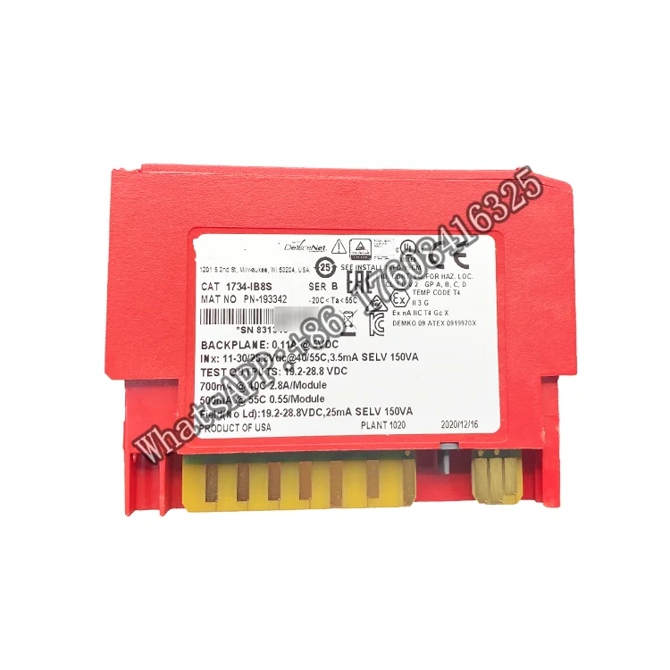 

Оригинальный входной модуль AB PLC 24VDC 1734-IB8S